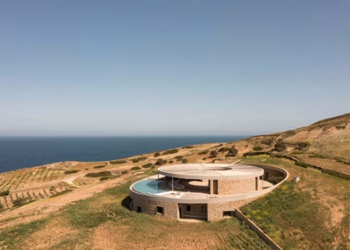 glass swimming pool