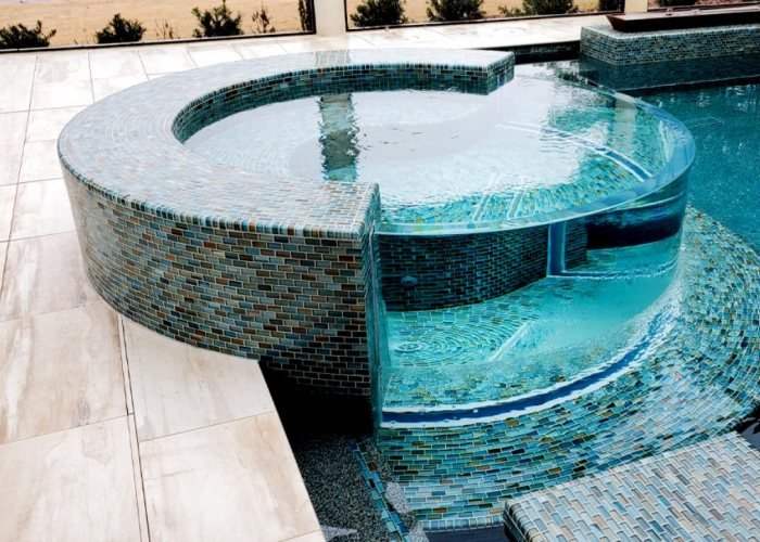 plunge pool size and shape