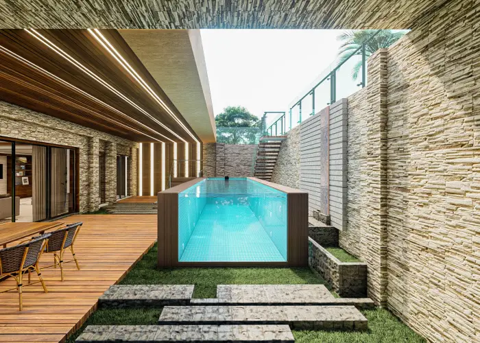 steel above-ground pools