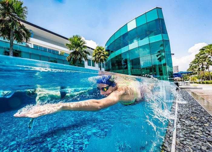ONE°15 Marina Glass-Walled Swimming Pool